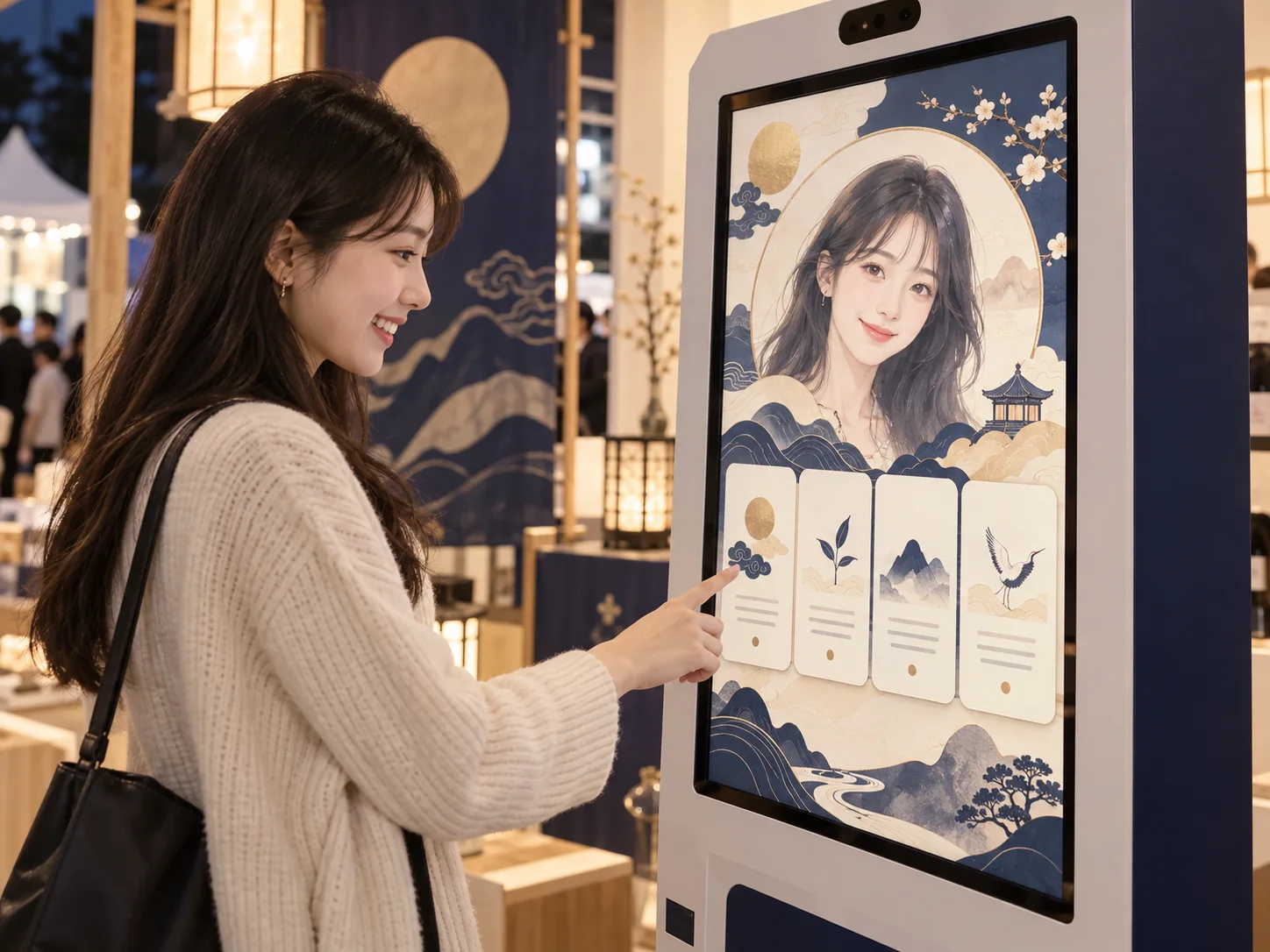 AI 사주·관상 체험 키오스크
