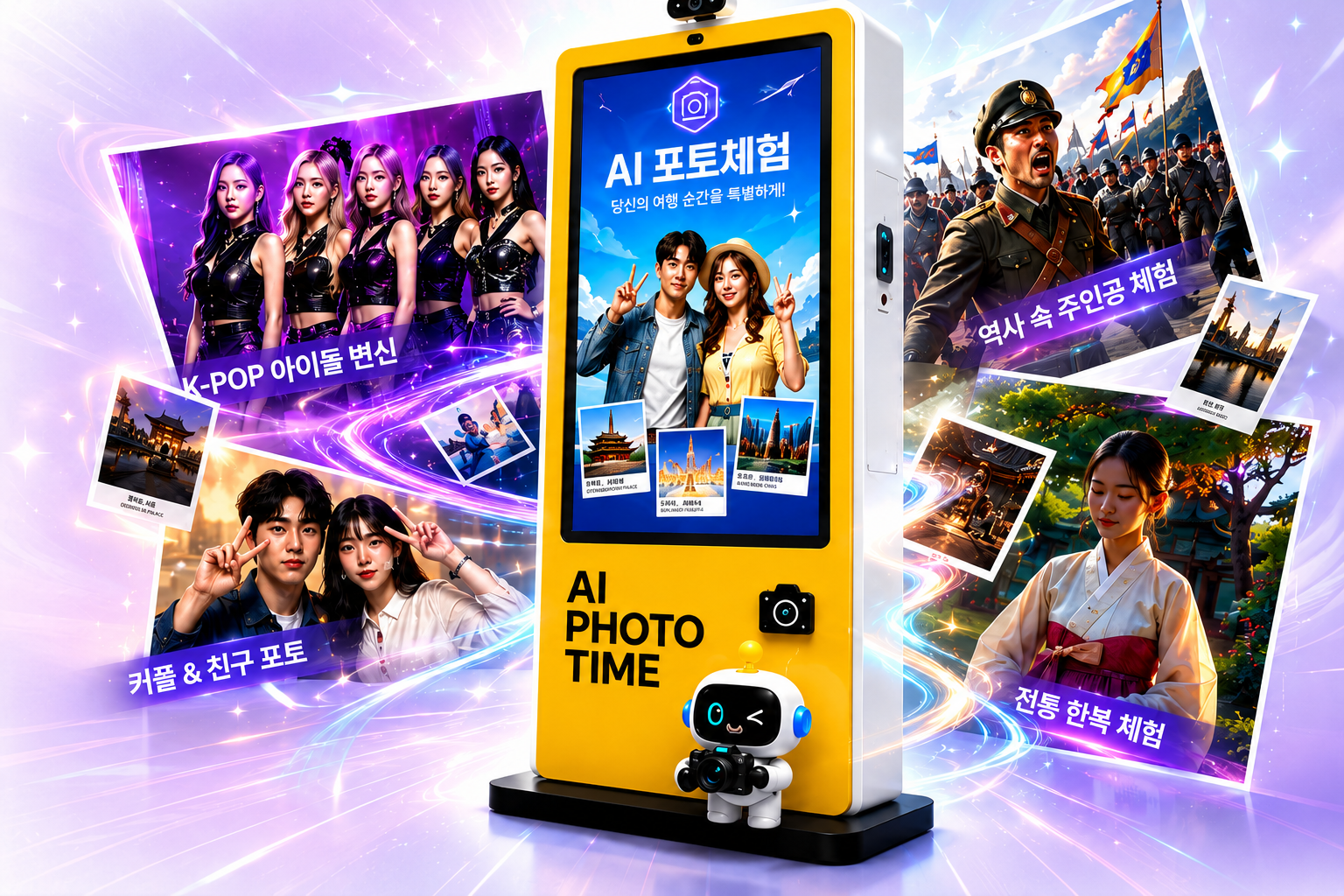 AI PHOTO TIME 고해상도 메인 비주얼